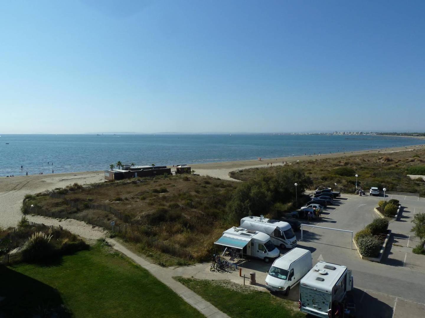 As14629 - P2 Mezzanine Avec Vue Mer Laterale, Dans Une Residence Sur Plage Avec Parking Prive Ле-Гро-дю-Руа Экстерьер фото